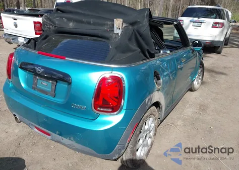 2021 Mini Convertible Cooper z USA, uszkodzony, nr VIN WMWWJ3C08M3M15606